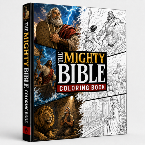 The Mighty Bible Coloring Book