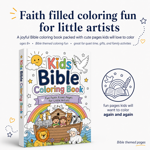 Kids Coloring Book (Bible Edition)